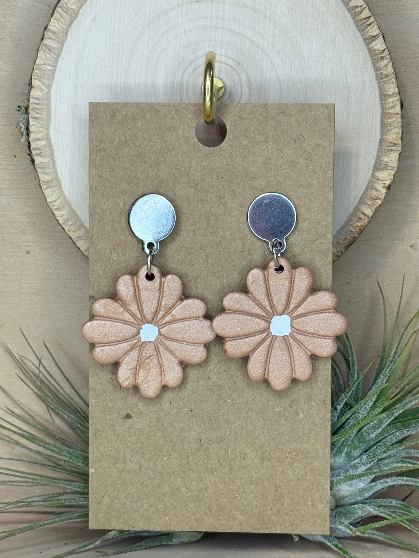 Blush Bloom Dangles