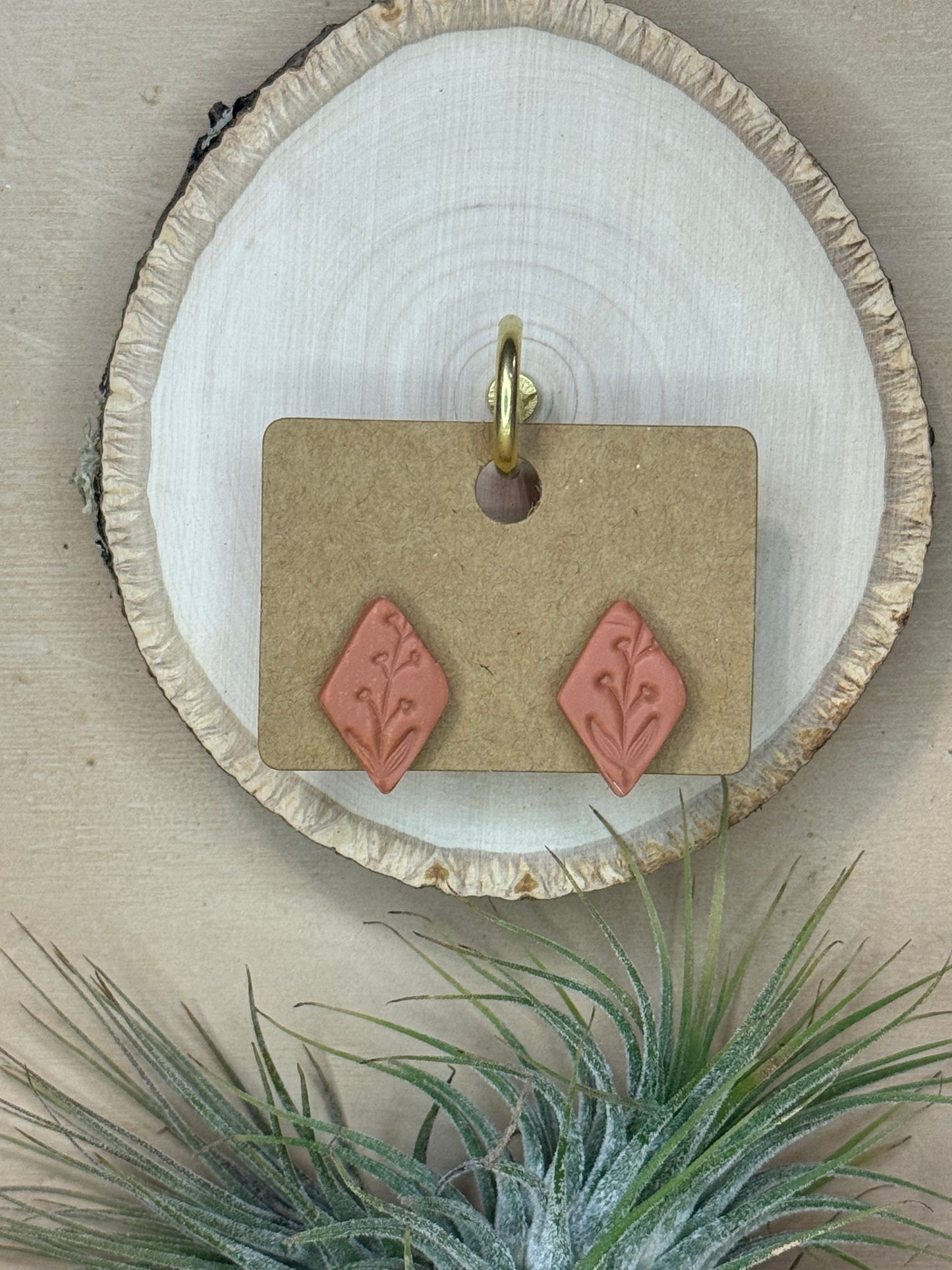Sienna Sprig Studs