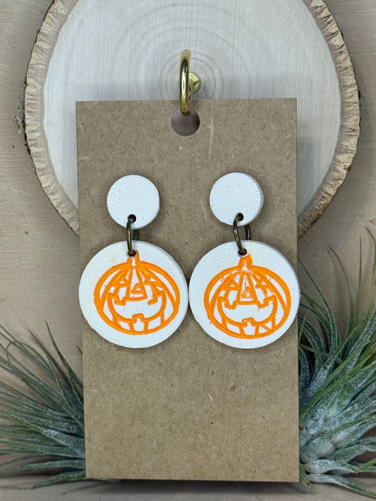 Pumpkin Pop Dangles